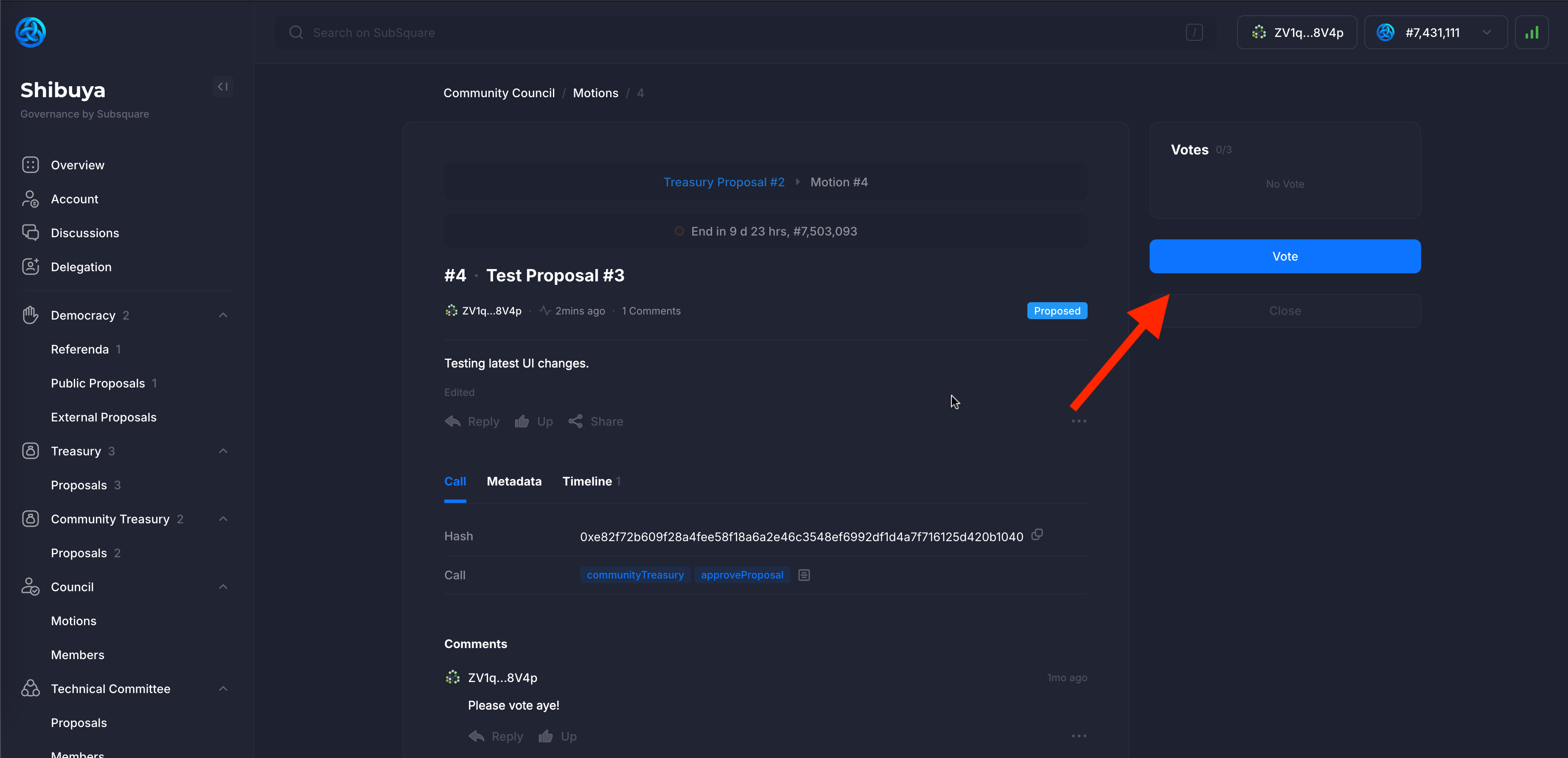 Community Treasury Voting - Part 2