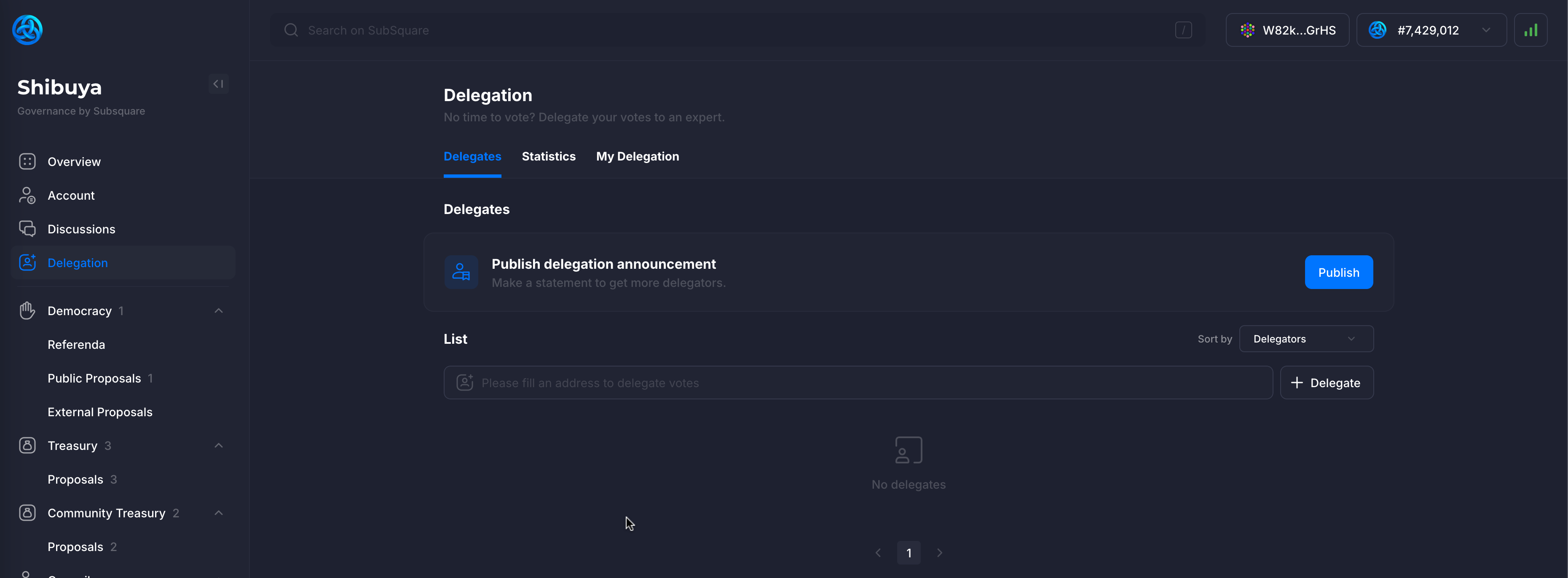 Vote Delegation - Part 1